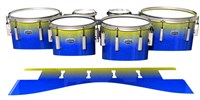 Dynasty Custom Elite Tenor Drum Slips - Afternoon Fade (Blue)