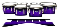 Dynasty Custom Elite Tenor Drum Slips - Amethyst Haze (Purple)