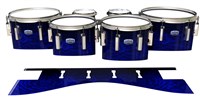 Dynasty Custom Elite Tenor Drum Slips - Andromeda Blue Rosewood (Blue)