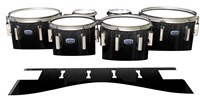 Dynasty Custom Elite Tenor Drum Slips - Asphalt (Neutral)