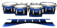 Dynasty Custom Elite Tenor Drum Slips - Azzurro (Blue)