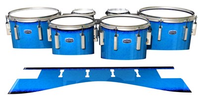 Dynasty Custom Elite Tenor Drum Slips - Bermuda Blue (Blue)