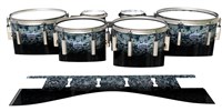 Dynasty Custom Elite Tenor Drum Slips - Blue Ridge Graphite (Neutral)