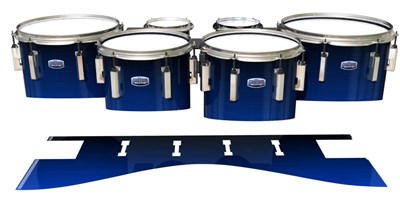 Dynasty Custom Elite Tenor Drum Slips - Fathom Blue Stain (Blue)