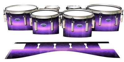 Dynasty Custom Elite Tenor Drum Slips - Galactic Wisteria (Purple)