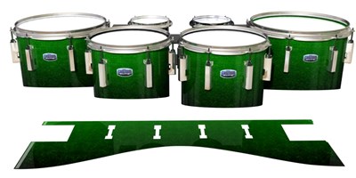 Dynasty Custom Elite Tenor Drum Slips - Gametime Green (Green)