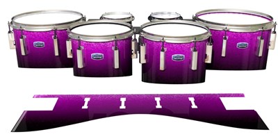 Dynasty Custom Elite Tenor Drum Slips - Imperial Purple Fade (Purple) (Pink)