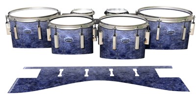 Dynasty Custom Elite Tenor Drum Slips - Mountainside Myst (Purple)