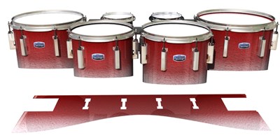 Dynasty Custom Elite Tenor Drum Slips - Red Blizzard (Red)