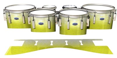 Dynasty Custom Elite Tenor Drum Slips - Salty Lemon (Yellow)