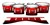 Dynasty Custom Elite Tenor Drum Slips - Super Dragon Red (Red)