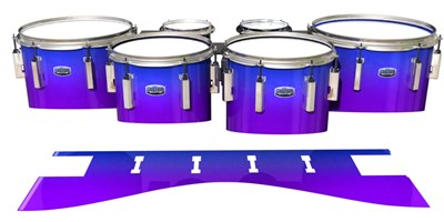 Dynasty Custom Elite Tenor Drum Slips - Ultra Marine (Blue) (Purple)