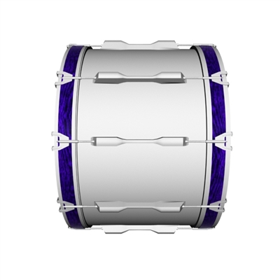 Universal Bass Drum Hoop Slips - Electric Purple Rosewood