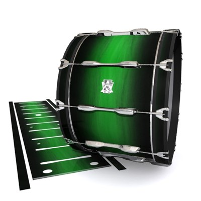 Ludwig Ultimate Series Bass Drum Slips - Asparagus Stain Fade (Green)