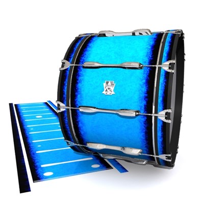 Ludwig Ultimate Series Bass Drum Slips - Bermuda Blue (Blue)
