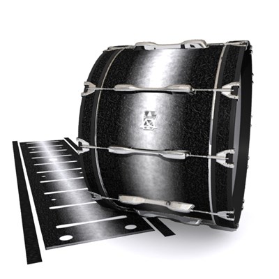 Ludwig Ultimate Series Bass Drum Slips - Burnout Black (Neutral)