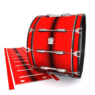 Ludwig Ultimate Series Bass Drum Slips - Cherry Pickin' Red (Red)