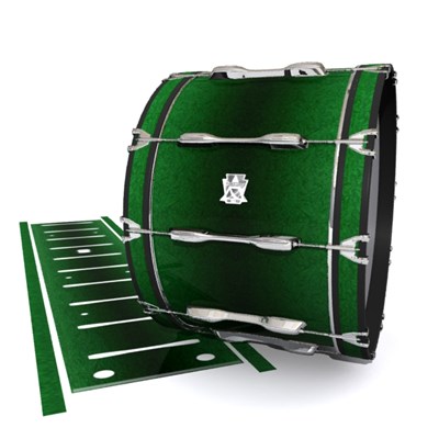 Ludwig Ultimate Series Bass Drum Slips - Deep Bamboo (Green)