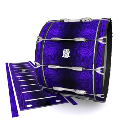 Ludwig Ultimate Series Bass Drum Slips - Electric Purple Rosewood (Purple)