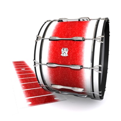 Ludwig Ultimate Series Bass Drum Slips - Frosty Red (Red)