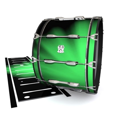 Ludwig Ultimate Series Bass Drum Slips - Green Light Rays (Themed)