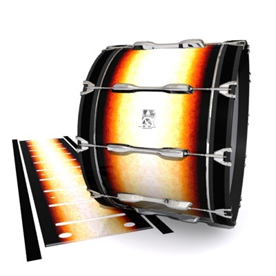 Ludwig Ultimate Series Bass Drum Slips - Historic Dawn (Orange)