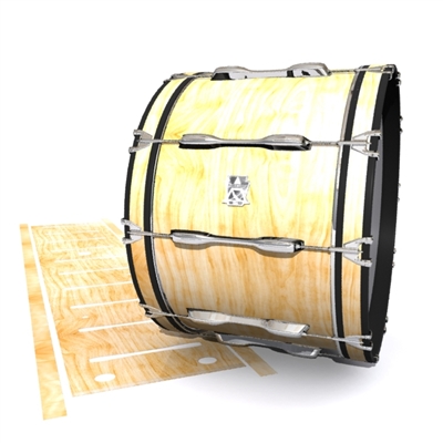 Ludwig Ultimate Series Bass Drum Slip - Maple Woodgrain Plain (Neutral)