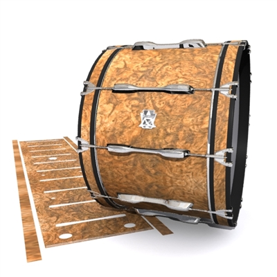 Ludwig Ultimate Series Bass Drum Slip - Oak Burl (Neutral)