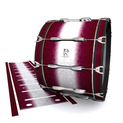 Ludwig Ultimate Series Bass Drum Slips - Pebble Maroon (Red)