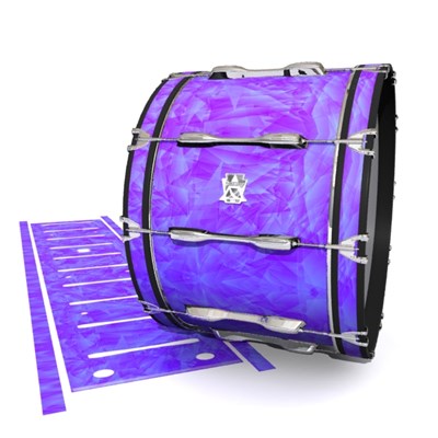 Ludwig Ultimate Series Bass Drum Slips - Purple Cosmic Glass (Purple)