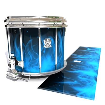 Ludwig Ultimate Series Snare Drum Slip - Blue Flames (Themed)