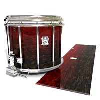 Ludwig Ultimate Series Snare Drum Slip - Burgundy Rock (Red)