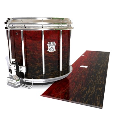 Ludwig Ultimate Series Snare Drum Slip - Burgundy Rock (Red)