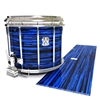 Ludwig Ultimate Series Snare Drum Slip - Chaos Brush Strokes Blue and Black (Blue)