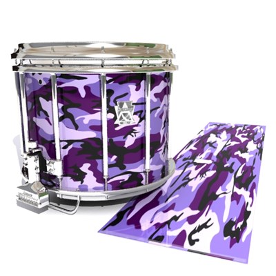 Ludwig Ultimate Series Snare Drum Slip - Coastline Dusk Traditional Camouflage (Purple)