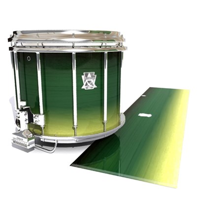 Ludwig Ultimate Series Snare Drum Slip - Floridian Maple (Green) (Yellow)