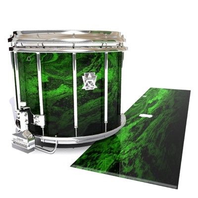 Ludwig Ultimate Series Snare Drum Slip - Forest GEO Marble Fade (Green)