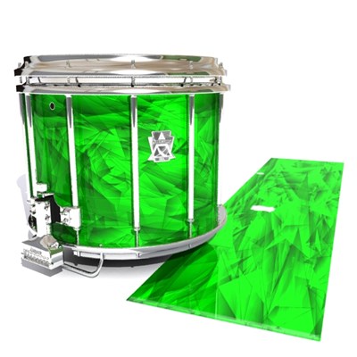 Ludwig Ultimate Series Snare Drum Slip - Green Cosmic Glass (Green)