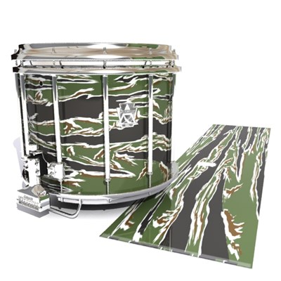 Ludwig Ultimate Series Snare Drum Slip - Liberator Tiger Camouflage (Green)