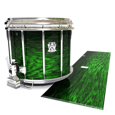 Ludwig Ultimate Series Snare Drum Slip - Mantis Green Rosewood (Green)