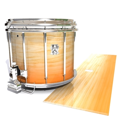 Ludwig Ultimate Series Snare Drum Slip - Maple Woodgrain Orange Fade (Orange)