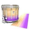 Ludwig Ultimate Series Snare Drum Slip - Maple Woodgrain Purple Fade (Purple)