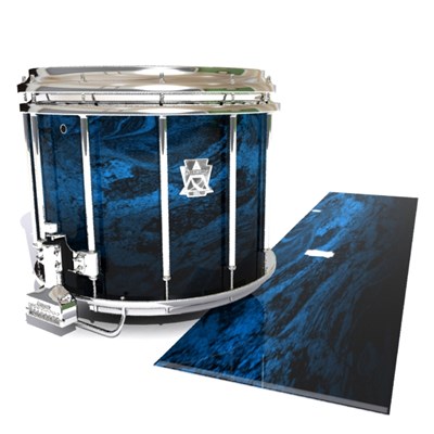 Ludwig Ultimate Series Snare Drum Slip - Ocean GEO Marble Fade (Blue)