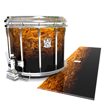 Ludwig Ultimate Series Snare Drum Slip - Pangaea Fade (Orange)