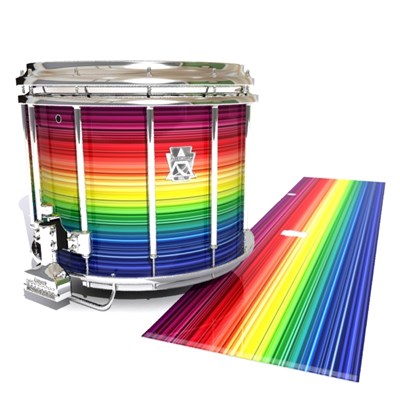 Ludwig Ultimate Series Snare Drum Slip - Rainbow Stripes (Themed)