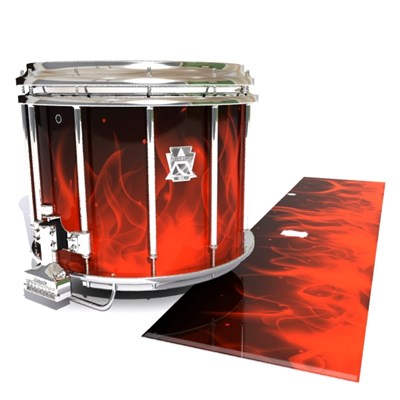 Ludwig Ultimate Series Snare Drum Slip - Red Flames (Themed)