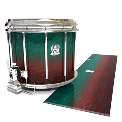 Ludwig Ultimate Series Snare Drum Slip - Red River Fade (Red) (Aqua)