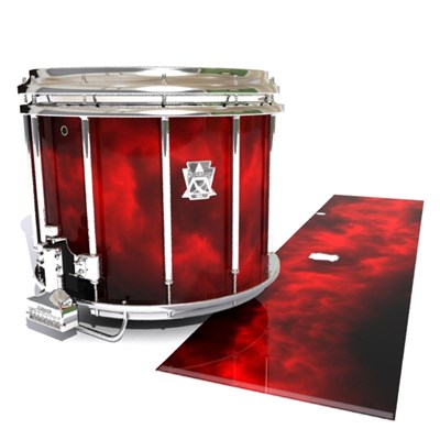 Ludwig Ultimate Series Snare Drum Slip - Red Smokey Clouds (Themed)