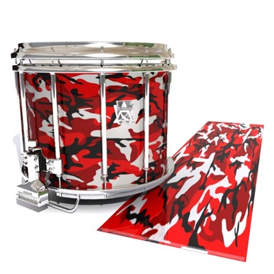 Ludwig Ultimate Series Snare Drum Slip - Serious Red Traditional Camouflage (Red)