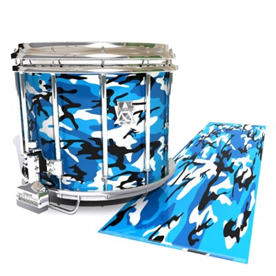 Ludwig Ultimate Series Snare Drum Slip - Sky Blue Traditional Camouflage (Blue)